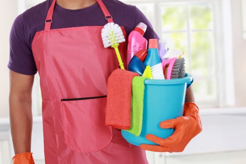Enzyme treatment for pet stain odour removal on upholstery in Balham