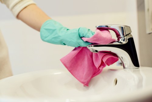 Final accessibility commitment section for Balham Carpet Cleaners with contact guidance