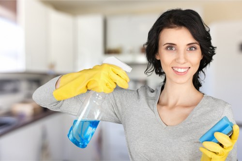 Careful cleaning of upholstery during stain removal in Balham
