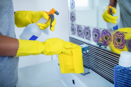 Stain treatment during mattress cleaning in Balham